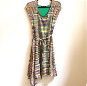 BCBG MAXAZRIA Asymmetrical Dress